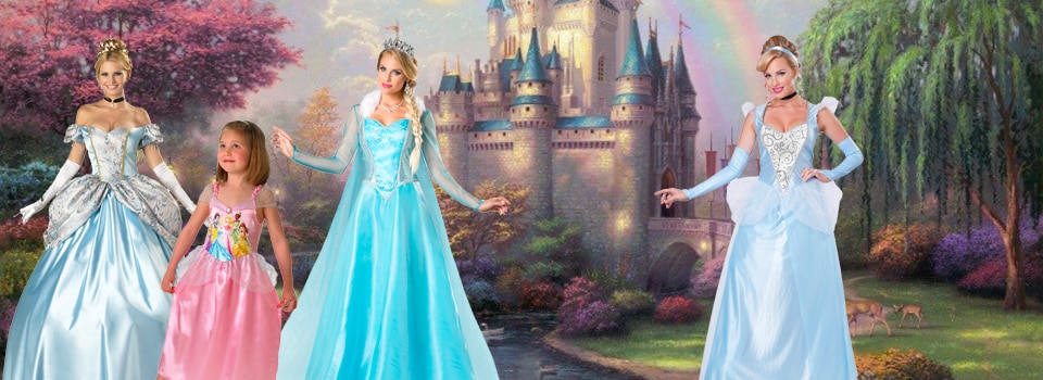 Disney princesses - deguisement chaussures, fetes et anniversaires