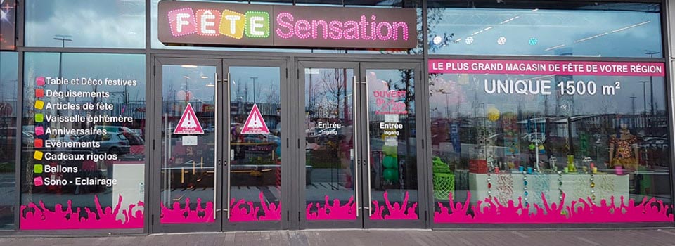 Grand magasin de fête Lille (59) : articles de fête, déguisements, table !